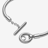 925 SS Luxury T-Bone Bralle Chain Bracelet