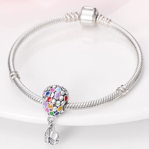 925 SS Luxury Charm and Bracelet Set
