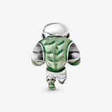 925 Sterling Silver World's Green Big Guy Charm.
