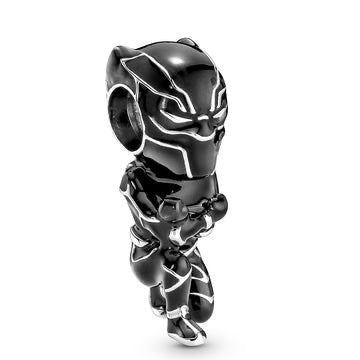 925 Sterling Silver Iconic Warrior King B-Panther Charm