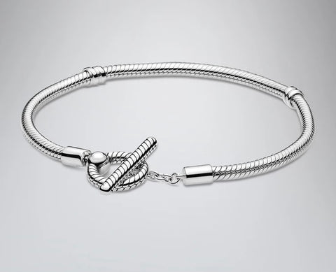 925 SS Luxury T-Bone Bralle Chain Bracelet