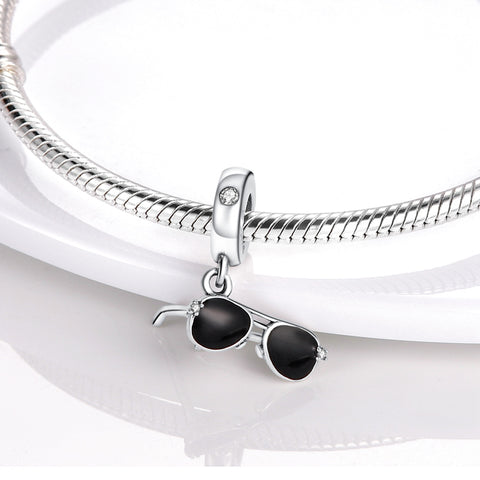 925 Sterling Silver Sunglasses Dangle Charm