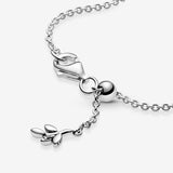 925 SS Luxury Heart Shaped Family Tree Chain Bracelet