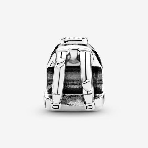 925 Sterling Silver Luxury Diva Backpack Charm