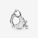925 Sterling Silver Luxury Diva Backpack Charm