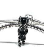 925 Sterling Silver Iconic Warrior King B-Panther Charm