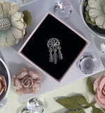 925 Sterling Silver Dreamcatcher Dangle Charm