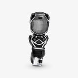925 Sterling Silver Iconic Warrior King B-Panther Charm