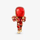 925 Sterling Silver The Amazing Super Hero Iron--- Charm