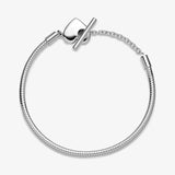 925 SS Luxury Whole Hearted Chain Bracelet